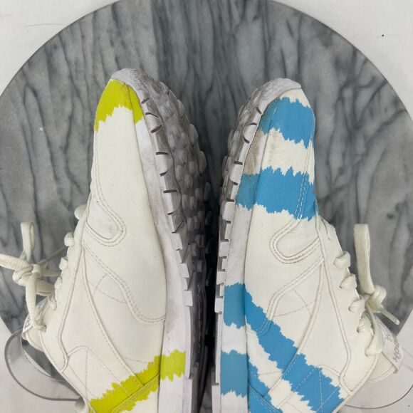 Reebok Collina Strada Classic Sneaker Womens 7 White Leather Call Mom Shoes - Picture 7 of 14